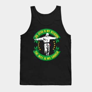 Jiu jitsu is My Religion - The Mat is My Church Tank Top